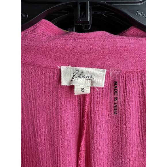 Elan Women's Pink Oversized Shirt Swimsuit Cover-Up Size Small - Picture 4 of 5